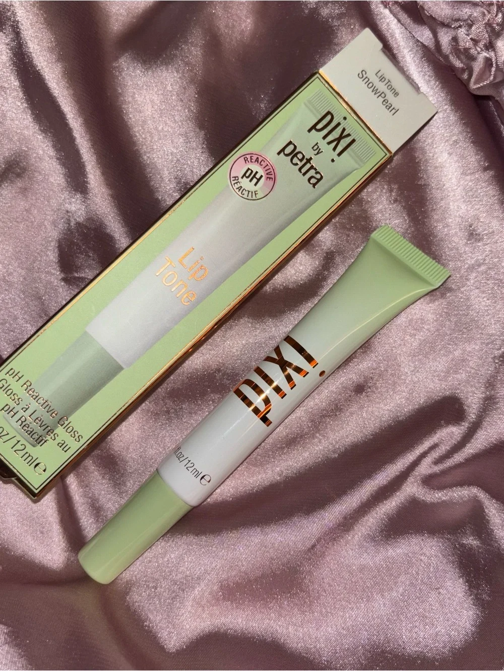 💝NIB Pixi Lip Tone pH Reactive Gloss - Snow Pearl💝